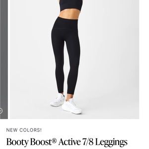 Spanx Booty Boost Leggings 7/8th